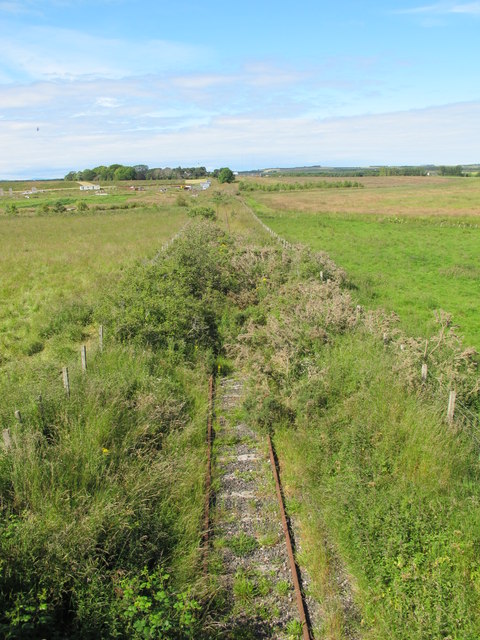 Disused Railway Near North Alves © Alan Hodgson :: Geograph Britain and ...