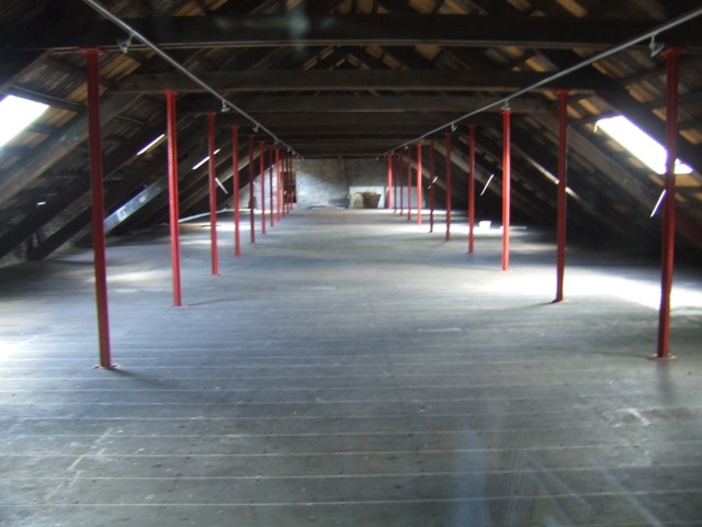Roof space of Mill No 3