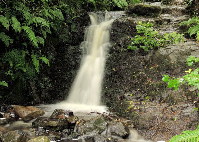 Waterfall near the Cave Hill, Belfast