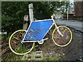 A bike at Plumtreehall Brae, Galashiels