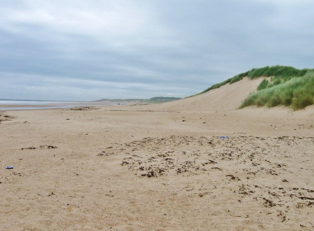 The sand dunes at Druridge Bay, near... © Derek Voller cc-by-sa/2.0 ...