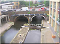 A13 Commercial Road crosses the Grand Union Canal