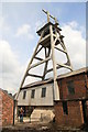 Dilhorne Colliery - downcast shaft