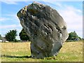 SU1069 : One of the Avebury stones, Avebury, Wiltshire by Brian Robert Marshall