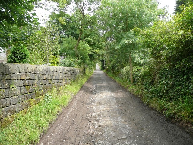 Footpath from Lee Bottom Road to London Road, Langfield