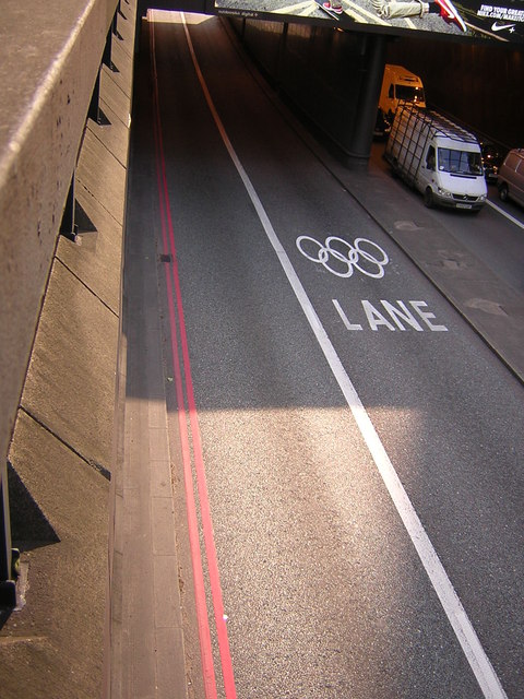 Olympic Route Network: Games Lane, Euston Underpass NW1