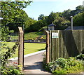 Entrance to Dursley Bowls Club