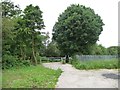 Footpath and track off Red Hall Croft