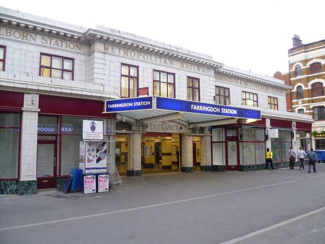 Farringdon station, Cowcross Street © Marathon :: Geograph Britain and ...