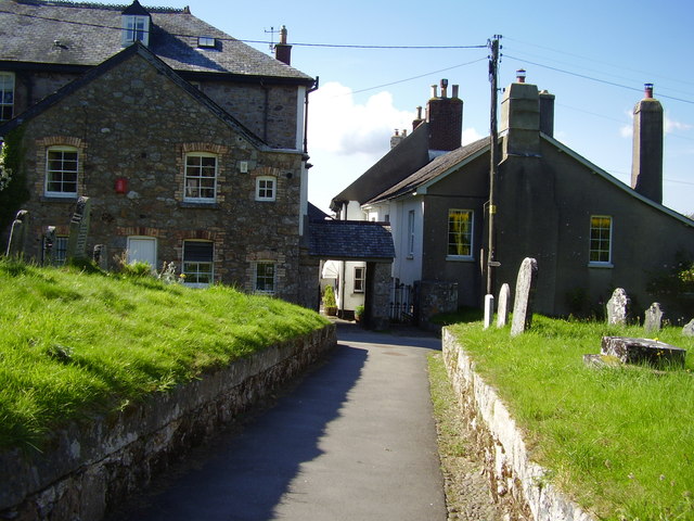  Path from the churchyard