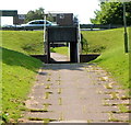 One footpath underpass viewed from another, Cwmbran