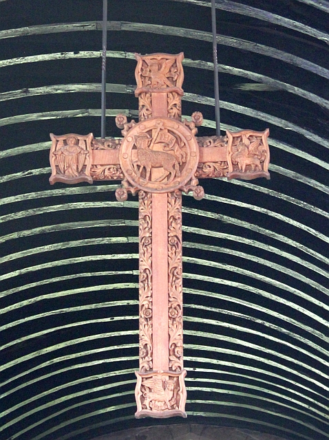 Wooden cross, Newent