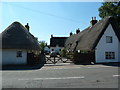 Thatched cottage on the High Street, Roxton