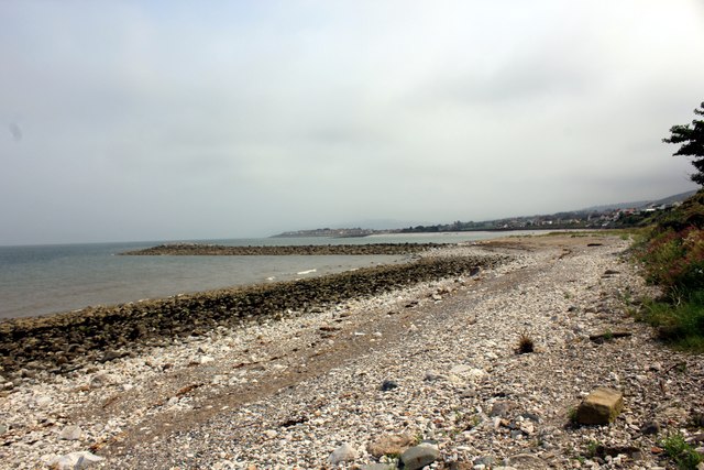 The beach at Penrhyn Bay