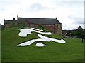 Memorial to Barney, The White Horse of Heeley, Heeley Millennium Park, Heeley, Sheffield - 1