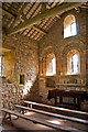 Internal view of Ireby Old Church or Chancel