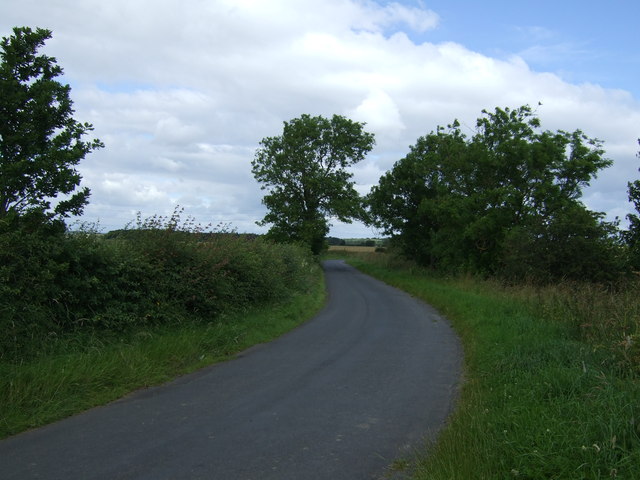 Minor road towards Stannington