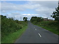 Minor road heading north, Duddo Hill