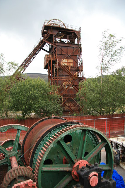 Cefn Coed Colliery Museum - haulage engine