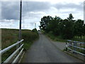 Lane towards Berwick Hill