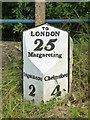 Old milepost, Margaretting