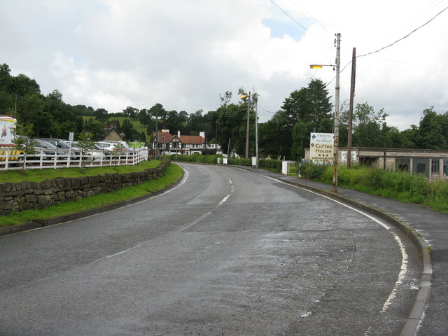 The Lanark Road at Rosebank