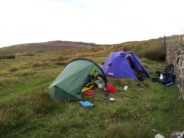 Brown Clee wild camp © John Horner :: Geograph Britain and Ireland