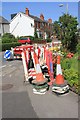 Utility works on Little Herberts Road/Beeches Road corner