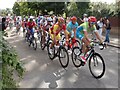 The Olympic road race, Priory Lane