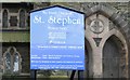 SJ9496 : St Stephen's Notice board by Gerald England