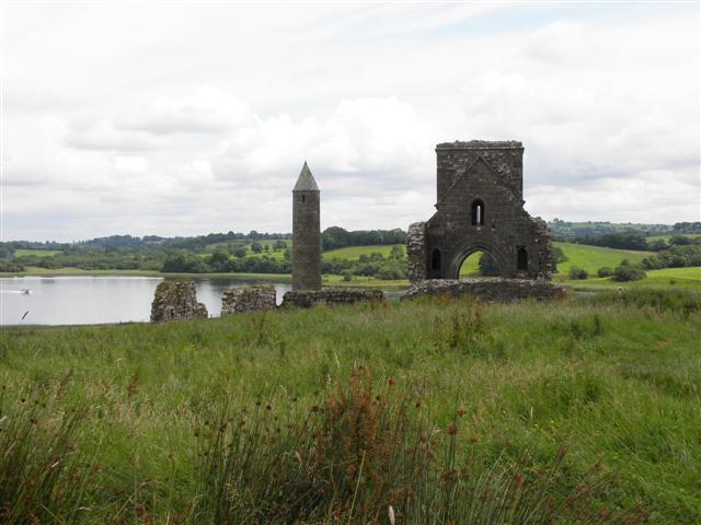 Round tower and ruin, Devenish