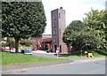 Batley Fire Station - viewed from Oakwell Avenue