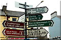 R0579 : Milltown Malbay - Directional Signs along N67 at Junction of Main St & Flag Rd by Joseph Mischyshyn