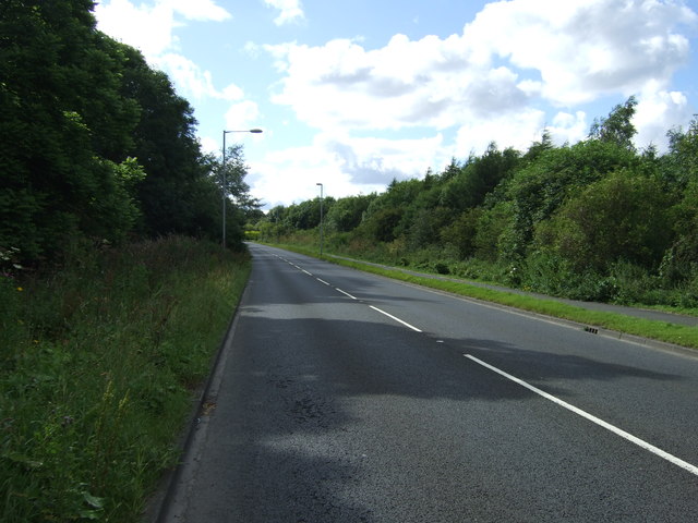 A1171 towards Cramlington