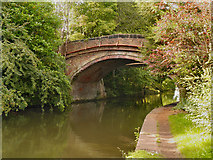 SJ6486 : Bridgewater Canal, Grappenhall Bridge by David Dixon