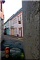 R3377 : Ennis - Old Barrack Street - View of Dwellings from Lane by Joseph Mischyshyn