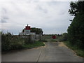 The level crossings on Low Fields Lane