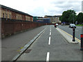 Cycle lanes by London Road