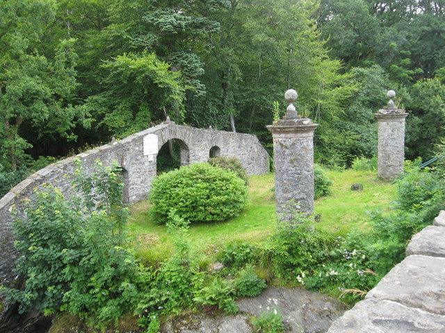 The entrance to the burial place of the... © James Denham :: Geograph ...