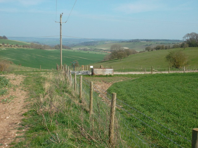Footpath and View near Starveall