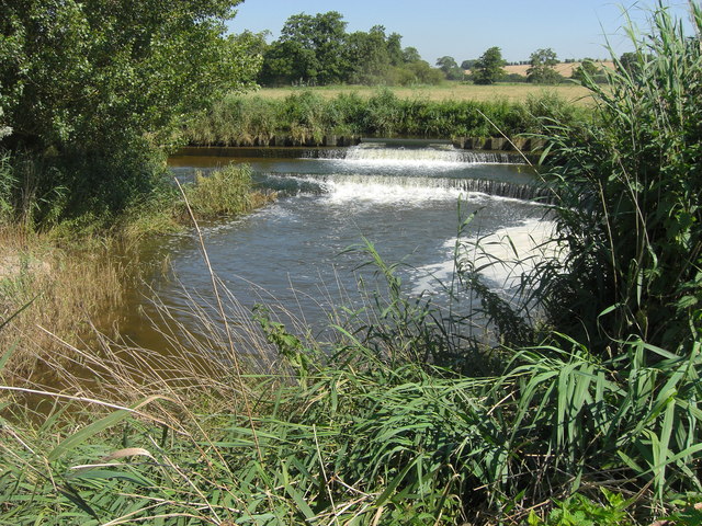 Small weir at East Stour