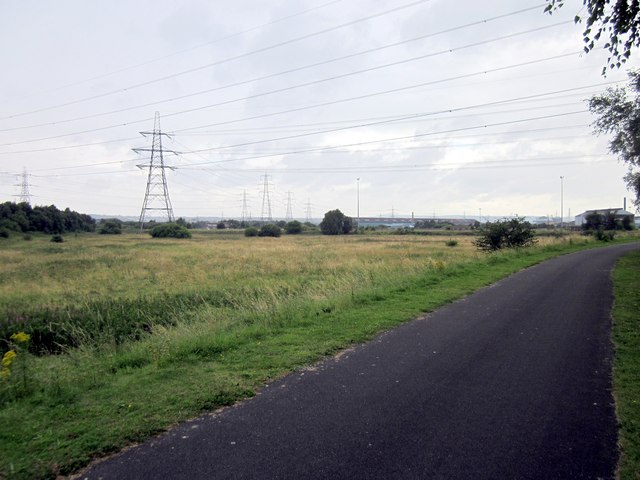 Footpath off the Millennium Greenway