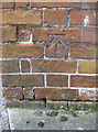 Cutmark in the brickwork