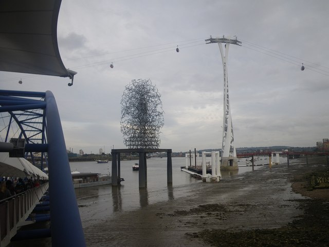 Olympics waterfront at North Greenwich