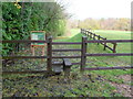 Stile into Rudry Common