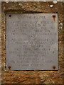 War Memorial Inscription