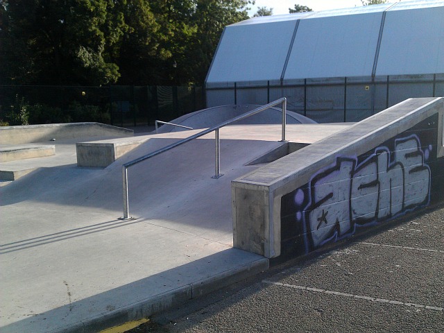 West Park skatepark © David Lally :: Geograph Britain and Ireland