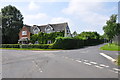 House on road junction at the side of R.A.F. Cosford