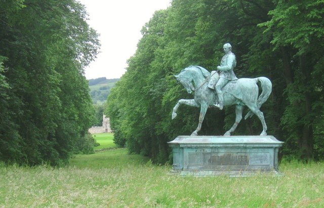 Statue of Hugh, Viscount Gough, Chillingham