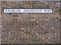 Andrew Johnston Way sign